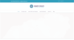 Desktop Screenshot of desertinbloom.com